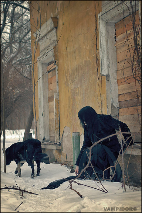 ведьма и пёс