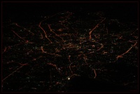 Москва с высоты 5000 метров.........
