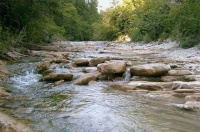 река Жанэ в полдень