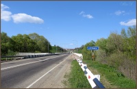  Новый мост через р. Кубань со стороны Адыгеи.