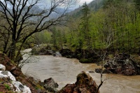 Река Белая в апреле...