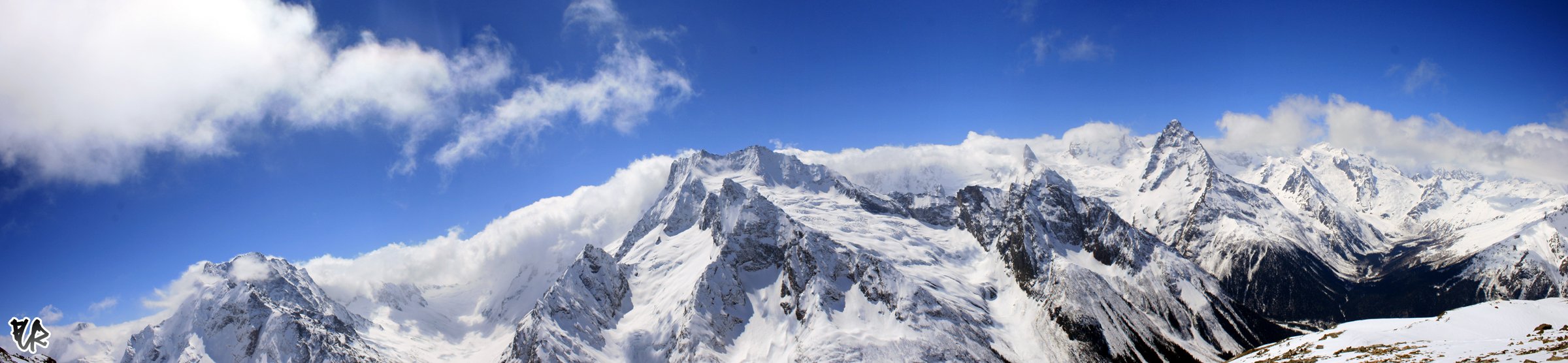панорама с горы Муса-Ачитара (апрель 2007)