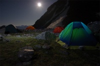 Ночь в базовом лагере