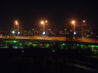 Вид на ночной мост