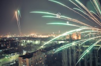 Fireworks in Krasnodar