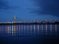 Киев. Московский мост.
