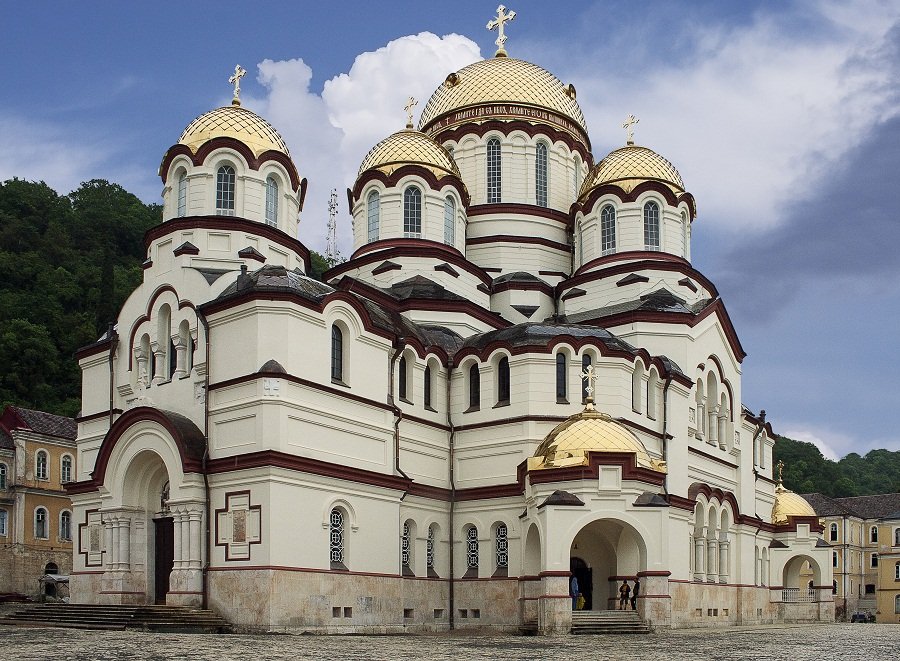 Храм Новоафонского мужского монастыря
