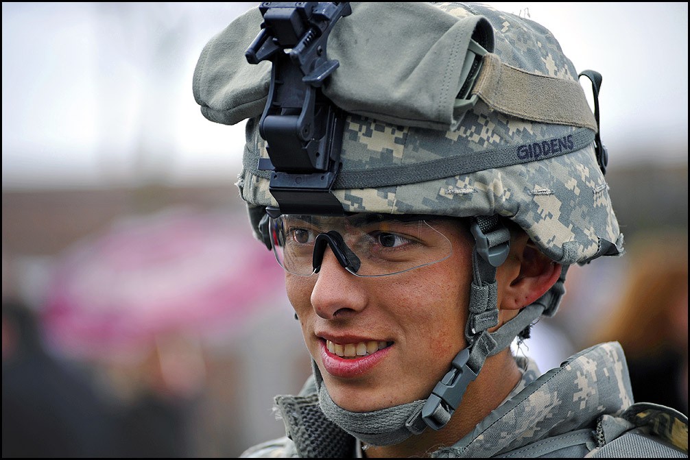 Молодой солдат НАТО