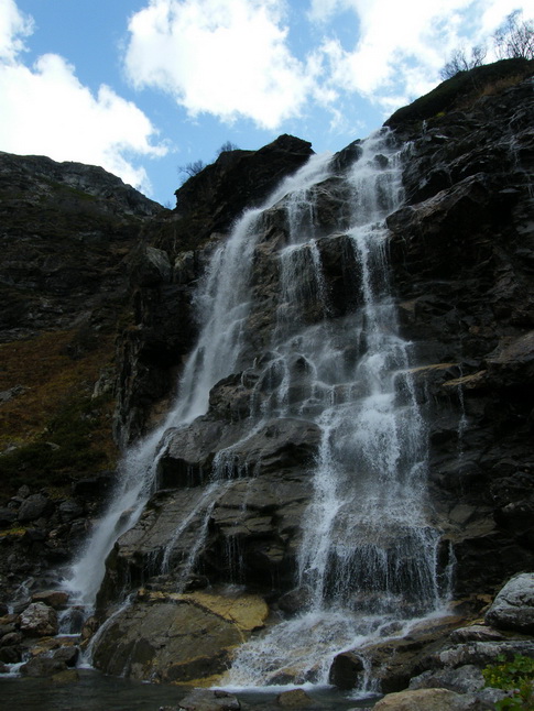 Лёшкин водопад, октябрь 2009