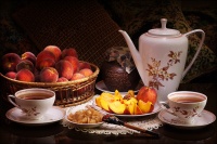 Peach & Honey Tea-time