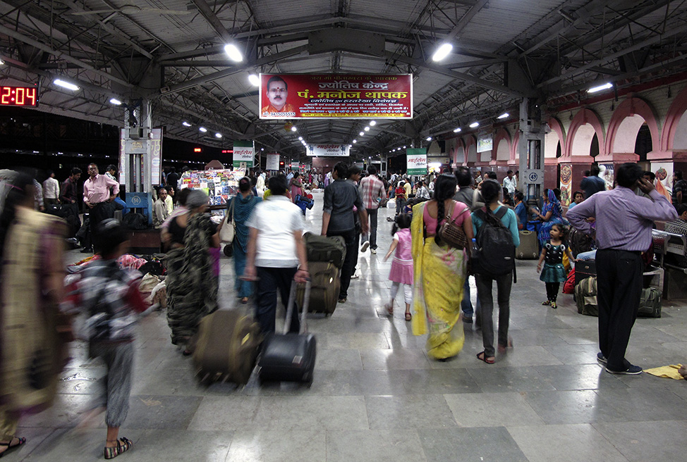Вокзал в Дели