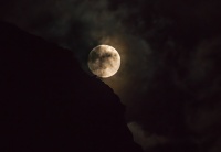 Ночное око луны