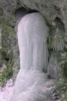 Зимний водопад