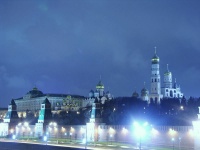 Кремль набережная - синий